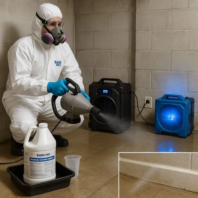 Sanitization and Odor Removal process in Odin, IL