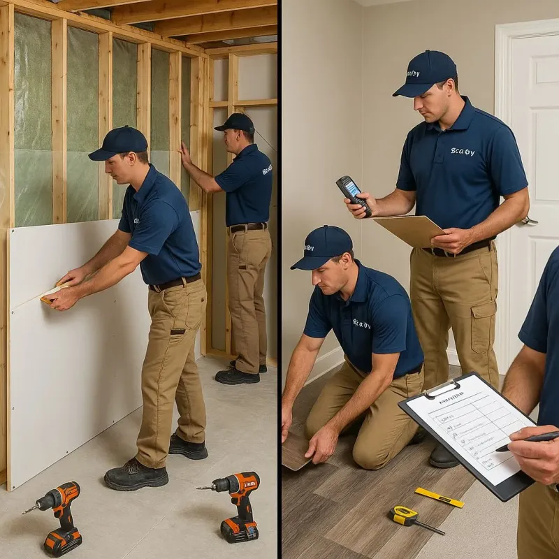 Repairs and Reconstruction process in Odin, IL
